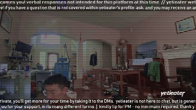 yetieater webcam model stream image