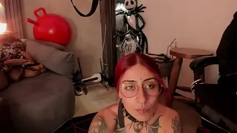 selene_red_ webcam model stream image