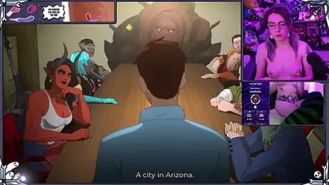 AnneSao webcam model stream image