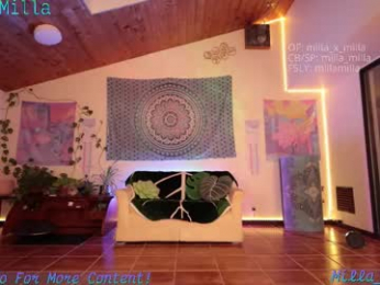 milla_milla webcam chaturbate model stream image