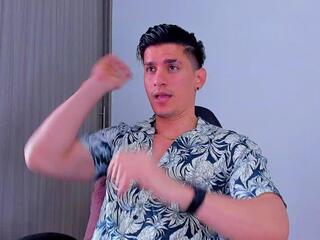 Ryan Pearson webcam flirt4free model stream image