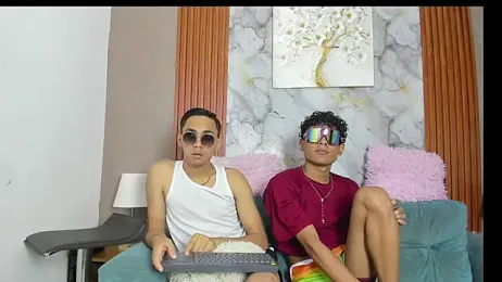 THREE_BLACK webcam model stream image