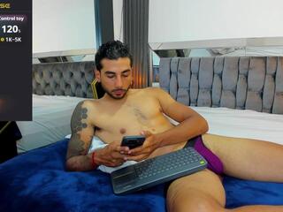 Marc Thompson webcam flirt4free model stream image