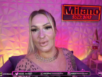 TamaraMilano webcam model stream image