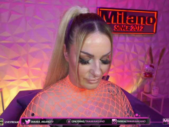 TamaraMilano webcam model stream image