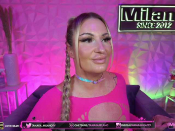 TamaraMilano webcam model stream image