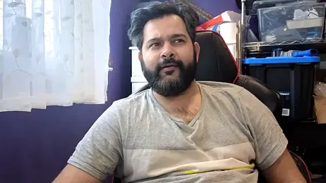 Bad_bearded_dad webcam model stream image