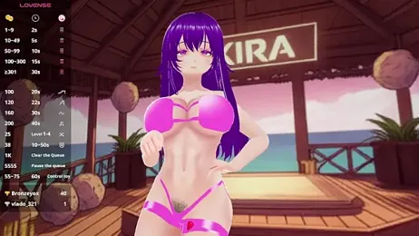 AkiraVixent webcam model stream image