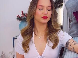 Eva Mendens webcam flirt4free model stream image