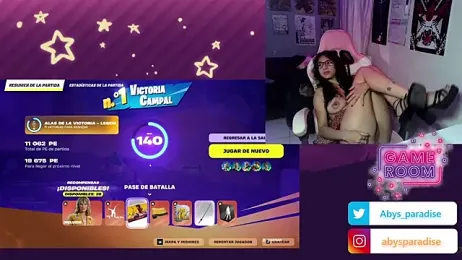 Abysparadise webcam stripchat model stream image