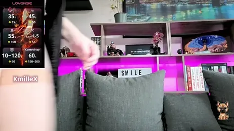 KmilleX webcam model stream image