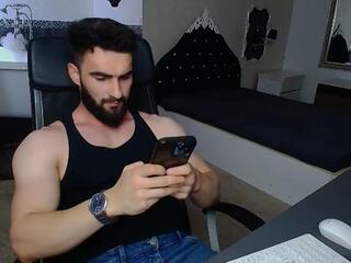 Jeff Richi webcam flirt4free model stream image