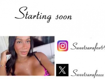 sweetsarafoxxx webcam model stream image