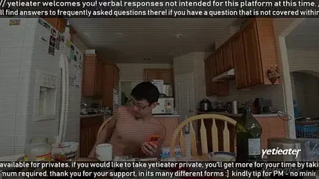 yetieater webcam model stream image