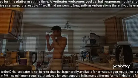 yetieater webcam model stream image