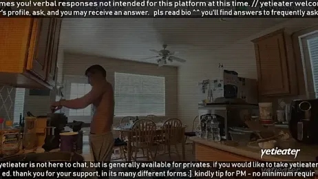 yetieater webcam model stream image