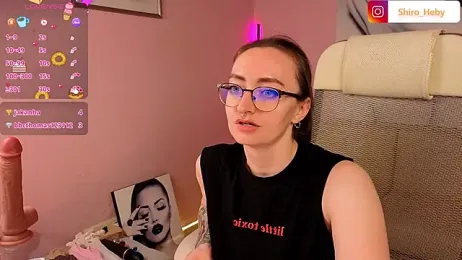 ShiroHeby webcam model stream image