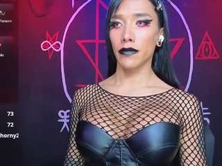 depresion-black webcam model stream image