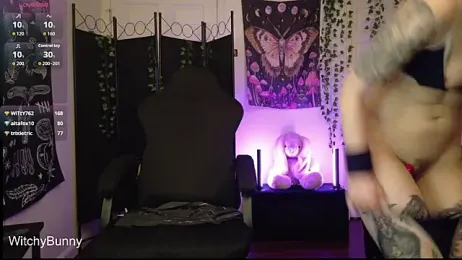witchybunny webcam model stream image