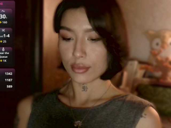 Girl-next-door webcam model stream image