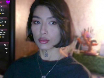 Girl-next-door webcam model stream image