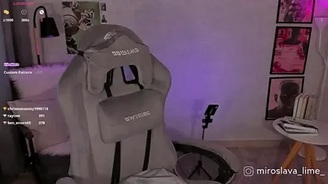 MiroslavaLime webcam model stream image