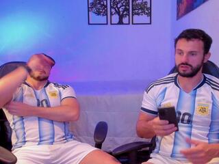 Alexander Jaz & Santi Foster webcam model stream image