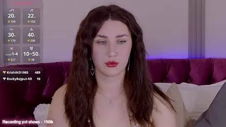 KiraBarlows webcam stripchat model stream image