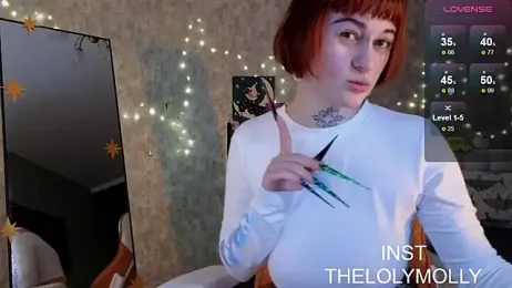 LolyMolli webcam model stream image