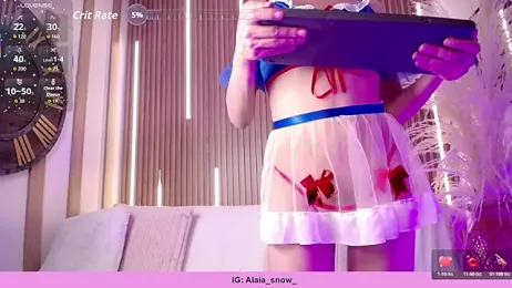 Alaia_Snow webcam stripchat model stream image