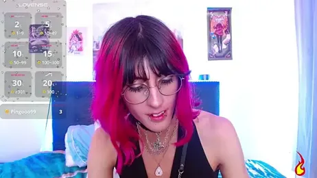 goth_minerva webcam model stream image