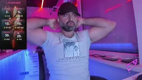 HAIR-MAN webcam model stream image