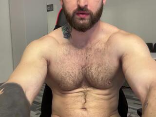 Panda Muscle webcam model stream image