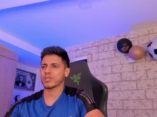 Aston Coleman webcam model stream image