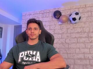 Aston Coleman webcam model stream image