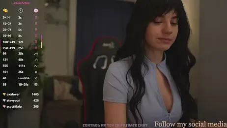 oxxme webcam stripchat model stream image