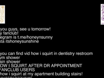 honey_sunshine chaturbate stream image