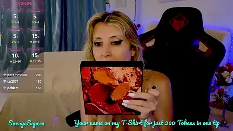 SorayaSapeca stripchat stream image