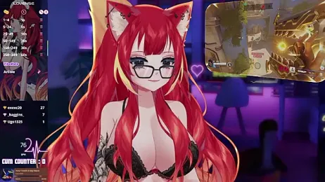 LewdFoxy_VT stripchat stream image, 07.02.2026 18:20