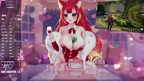 LewdFoxy_VT stripchat stream image, 14.02.2026 18:40