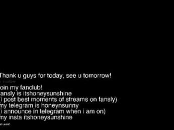 honey_sunshine chaturbate stream image, 07.08.2026 08:00