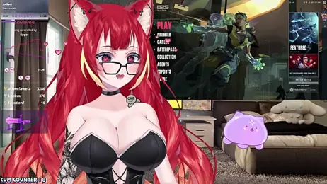 LewdFoxy_VT stripchat stream image